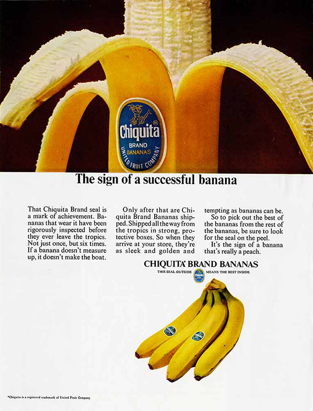 The Chiquita Banana Story The Origin Of Miss Chiquita - banana song im a banana roblox id