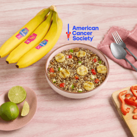 Quinoa Salad with Grilled Chiquita Bananas